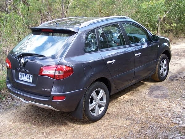 2011 Renault Koleos Privelege external rear three quarter view 2011 Renault Koleos Privelege external rear three quarter view