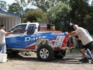 Isuzu D-MAX and Bruce Garland for Dakar 2011