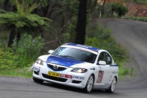 Mazda3 Diesel Targa High Country rally Mazda3 Diesel Targa High Country rally