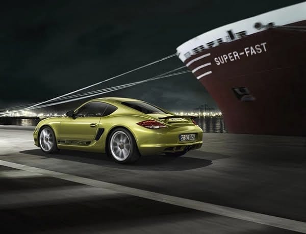 Porsche Cayman R at 2010 Los Angeles Auto Show