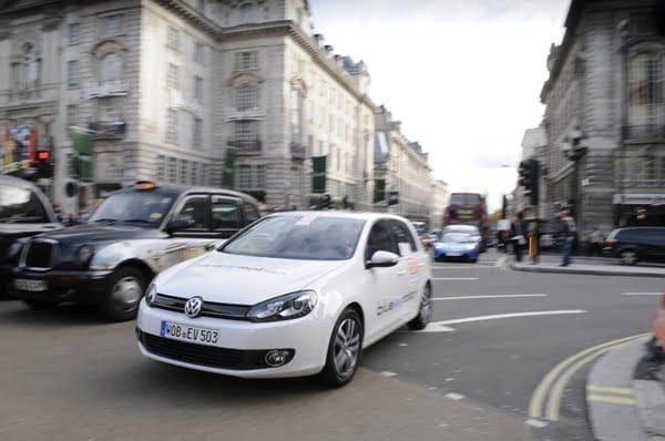 VW Golf blue-e-motion wins 1st Future Car Challenge