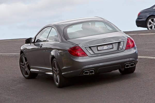 Mercedes-Benz CL 63 AMG Rear 600 Mercedes-Benz CL 63 AMG Rear