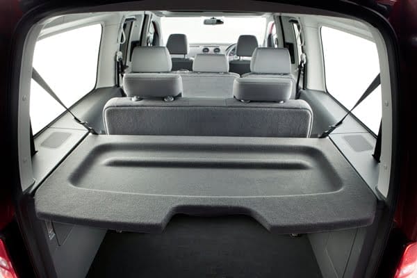 Volkswagen Caddy Maxi Life rear shelf 