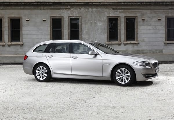 2011 BMW 520d Touring external BMW has launched the new, fourth generation BMW 5 Series Touring
