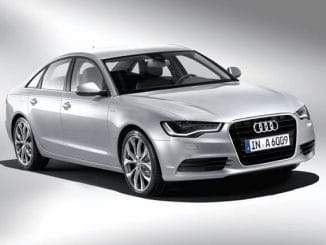 Audi A6 Hybrid at 2011 Detroit motor show