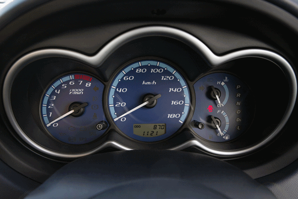 Mitsubishi Colt VRX dash Mitsubishi Colt VRX dash