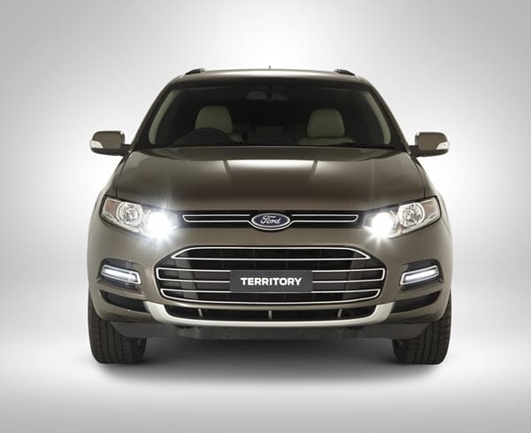 Ford SZ Territory Titanium external front 