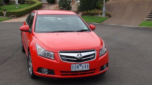 Holden Cruze CDX external front Holden Cruze CDX external front