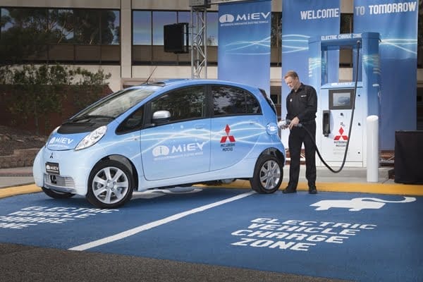 Mitsubishi i MiEV Public Fast Charging Unit