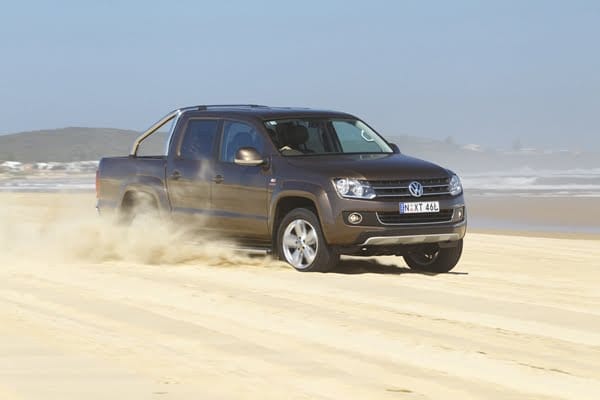 Volkswagen Amarok Ultimate front three quarter view