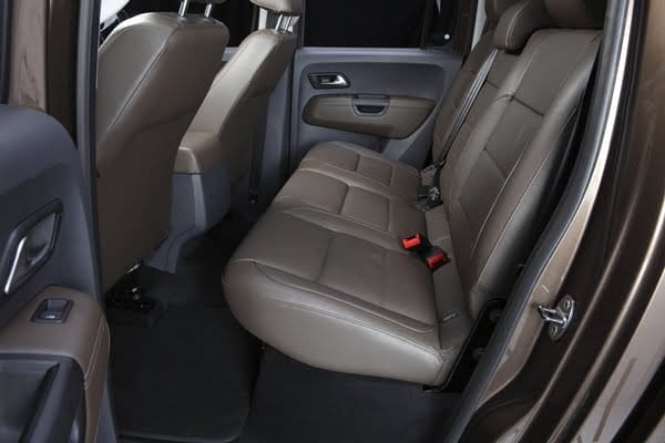 Volkswagen Amarok Ultimate rear seats