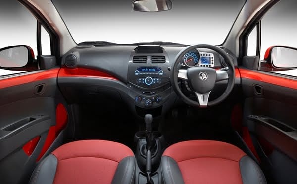 2011 Barina Spark CDX Super Red trim 