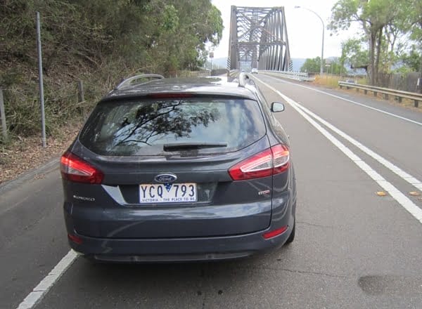 2011 Ford MC Mondeo Zetec TDCi wagon external rear 2011 Ford MC Mondeo Zetec TDCi wagon external rear