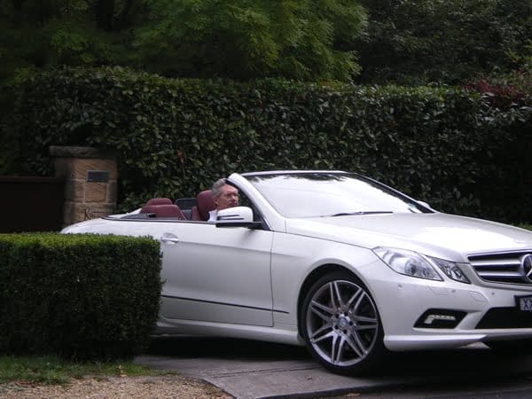 Mercedes Benz E500 Cabriolet external Lillianfels