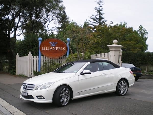 Mercedes Benz E500 Cabriolet external Lillianfels