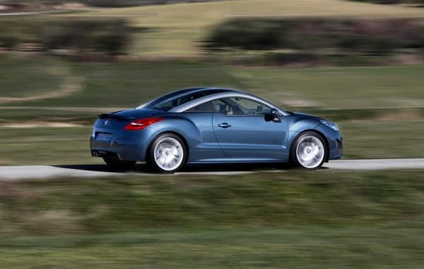 Peugeot RCZ side profile 