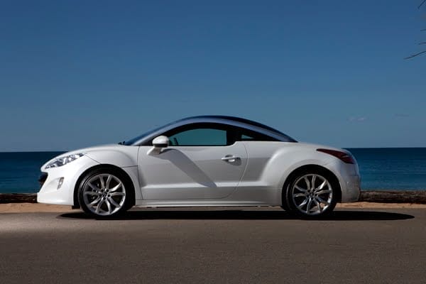 Peugeot RCZ side profile 