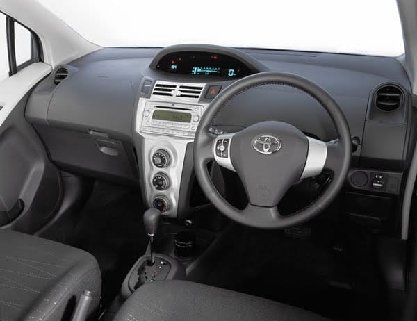Toyota Yaris YRX interior
