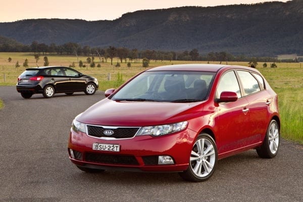 2011 Kia Cerato 5 door.