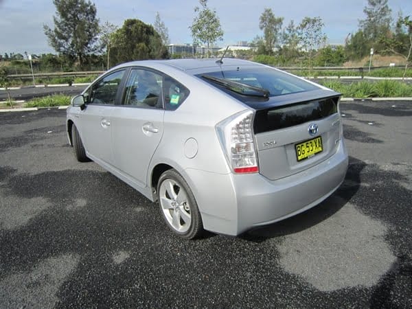 2010 Toyota Prius external rear