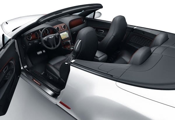 Bentley Continental Supersports Convertible ISR  interior 