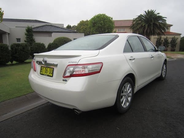 Toyota Camry Hybrid Luxury external rear