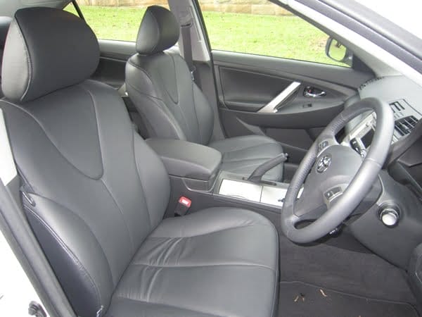 Toyota Camry Hybrid front seat