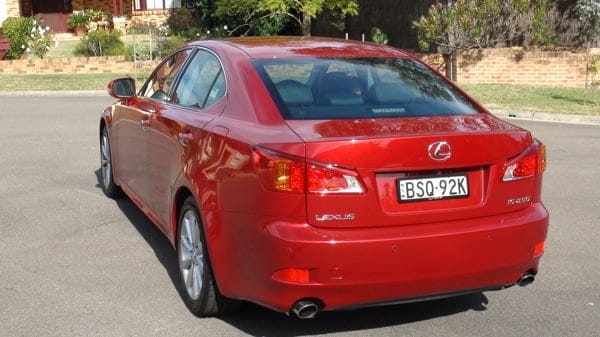 Lexus IS250 Exterior Rear