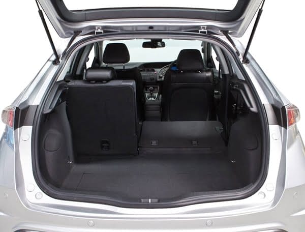 2011 Honda Civic SI Hatch rear hatch view