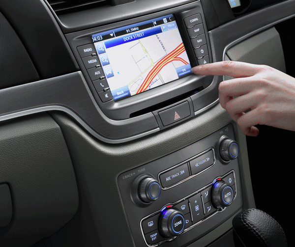 2011 Holden Commodore VE Series II Calais-V Sedan centre console