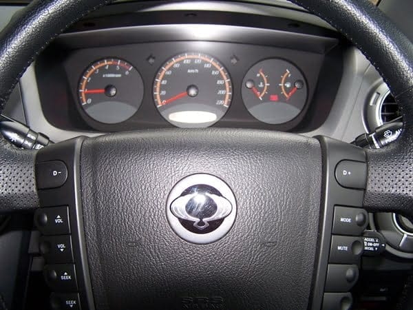 2011 SsangYong Actyon 4X4 Ute dash