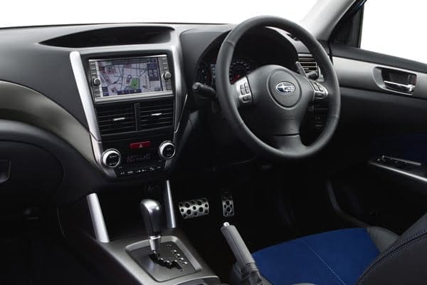 2011 Subaru Forester S Edition front dash