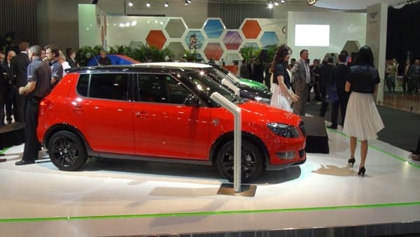 ŠKODA Fabia  LINE UP AIMS 2011