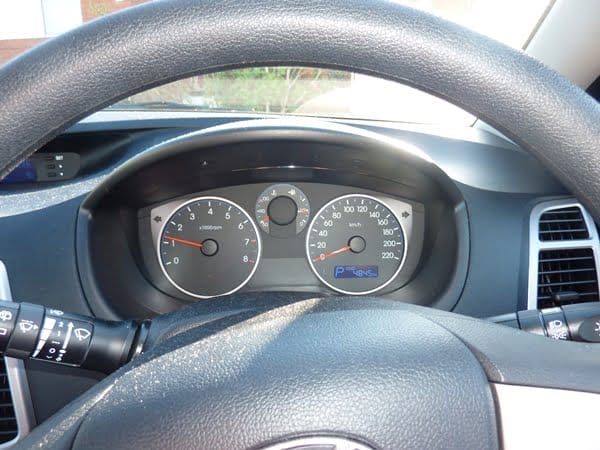 Hyundai i20 Active dash