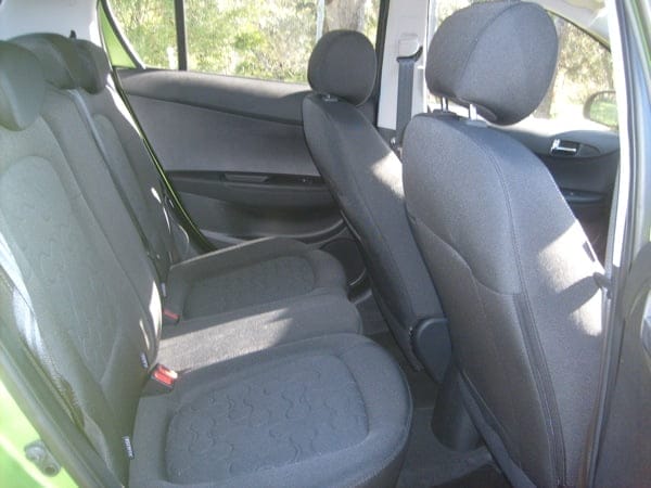 Hyundai i20 Back Seats