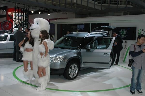 Skoda Yeti at AIMS 2010