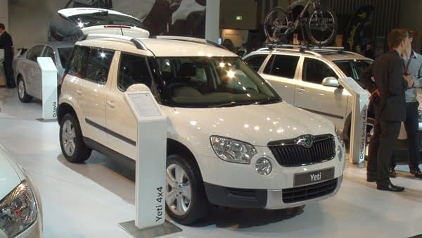 Skoda Yeti at AIMS 2011