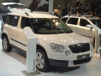 Skoda Yeti at AIMS 2011