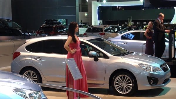 Subaru at AIMS 2011 2