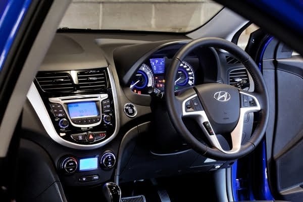 Hyundai Accent Elite interior