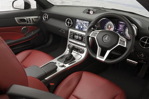 2012 Mercedes-Benz SLK-Class interior