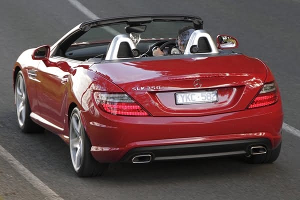 2012 Mercedes-Benz SLK-Class rear 2012 Mercedes-Benz SLK-Class rear