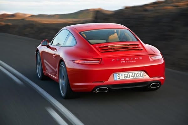 2012 Porsche 911 Carrera Coupé Frankfurt Show