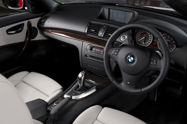 BMW 2012 1 Series Convertible dash