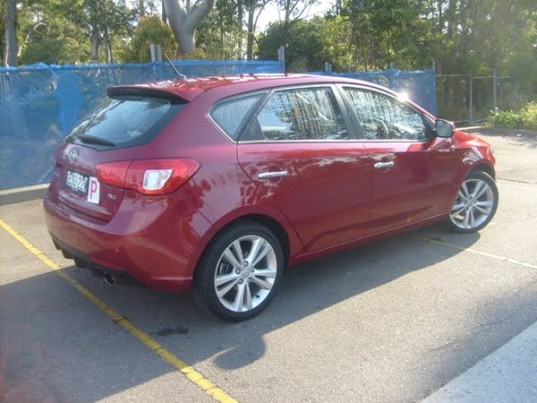 Kia Cerato Hatch SLi Exterior Rear Kia Cerato Hatch SLi Exterior Rear