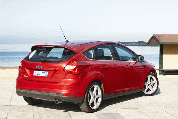 2011 Ford Focus Titanium rear