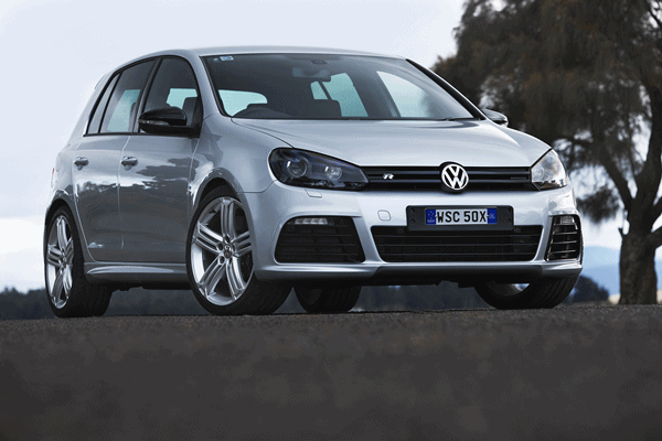 2011 VW Golf R External front