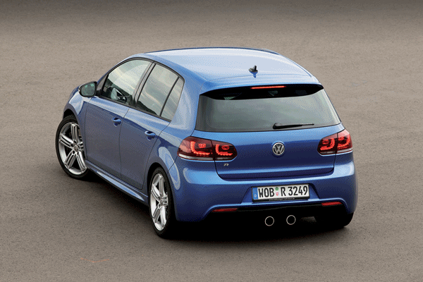 2011 VW Golf R External rear