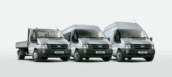 ford transit range 600