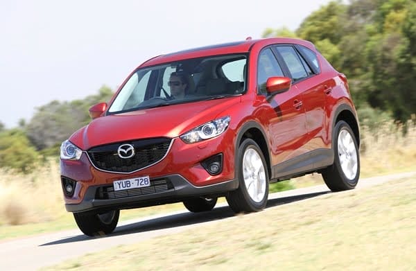 2012 Mazda CX-5 AWD SUV front driving dirt